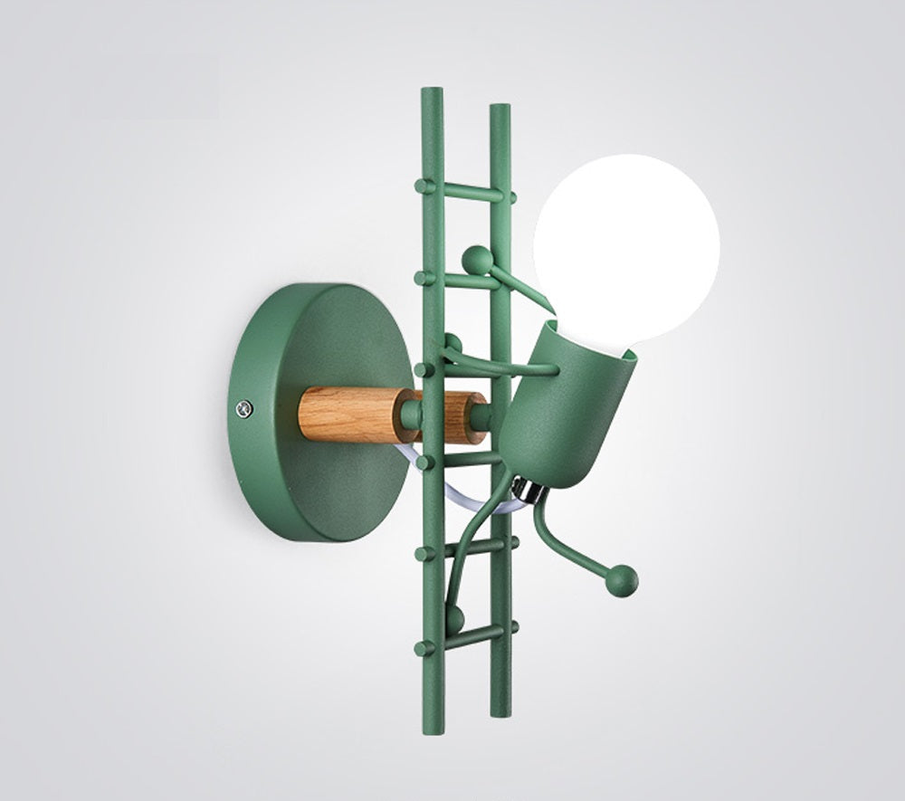 Applique murale moderne LED vert