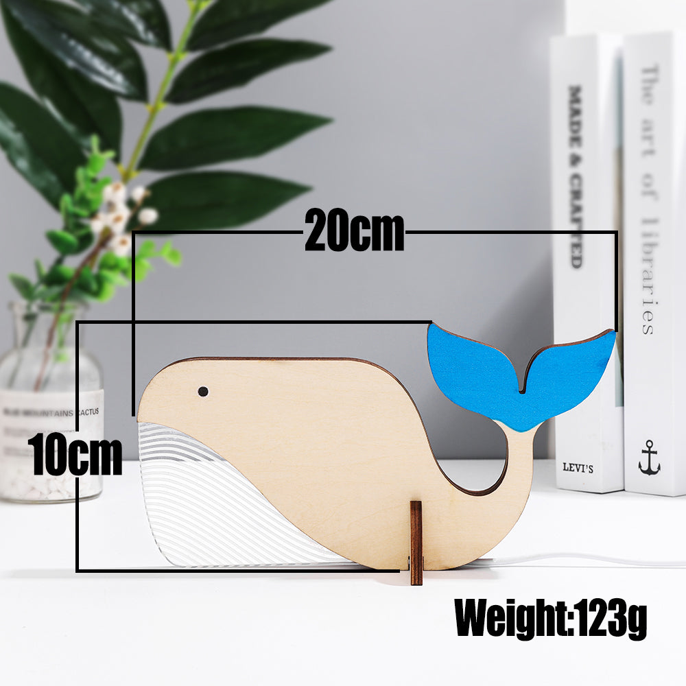 Veilleuse baleine dimensions