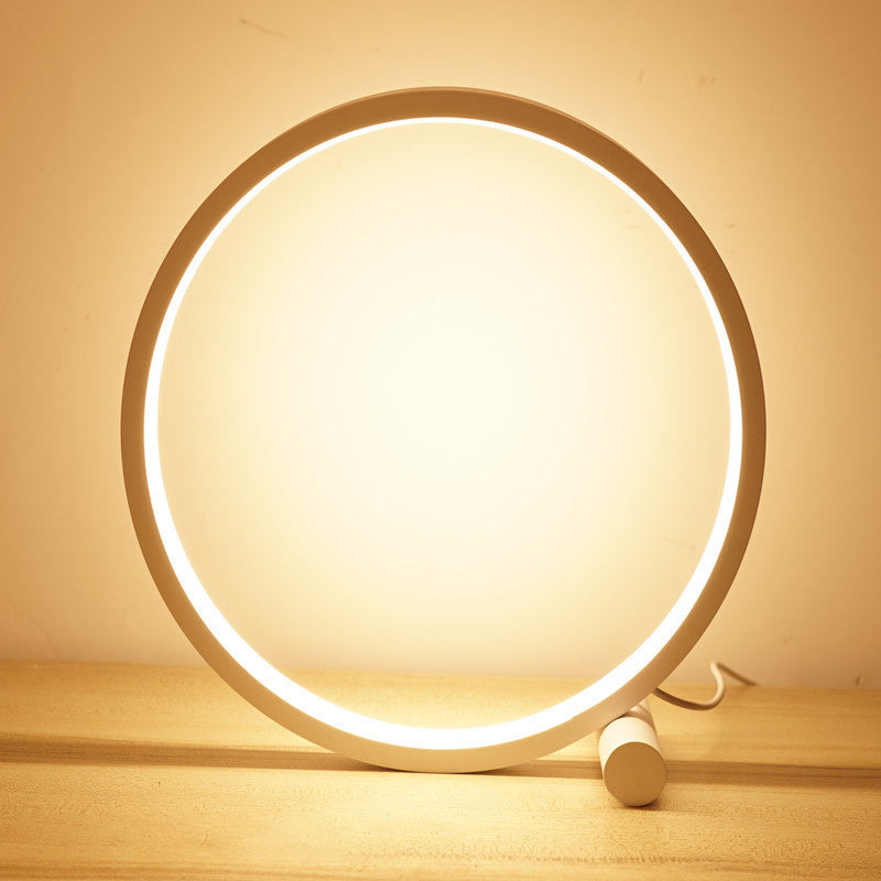 Lampe de chevet circulaire